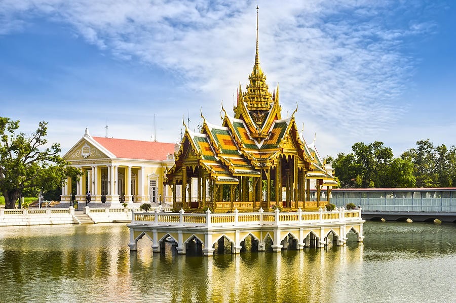 泰國大城歷史公園一日遊 4 bang pa in palace thailand colin and linda mckie